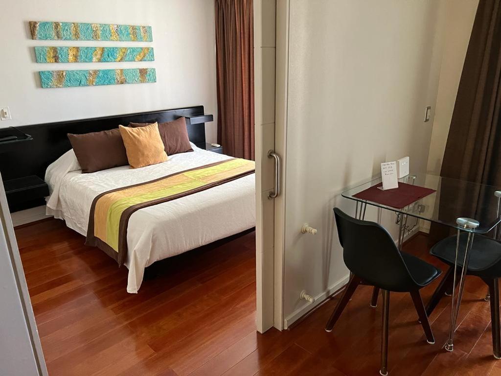 Apart Hotel Fraga ซานติอาโก ภายนอก รูปภาพ